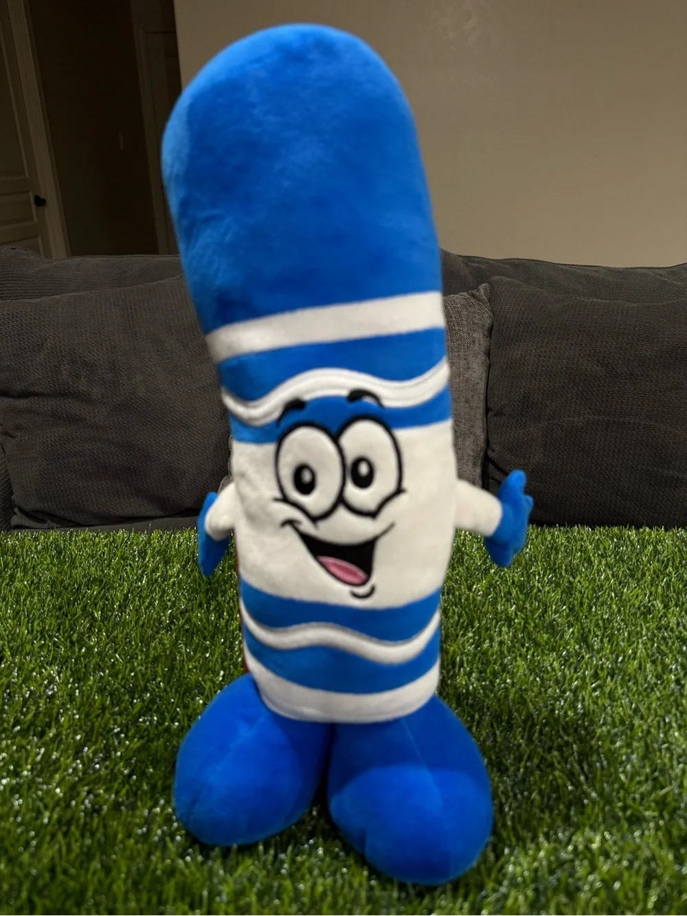 Crayola Experience Crayon Plush Itty Bitty Blue Stuffed Toy 15